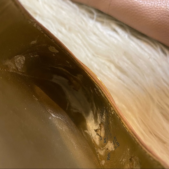 COACH light pink leather Bianca flats 6.5 - Picture 11 of 13